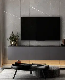 TV stolek Neon Illuminated - Anthracite