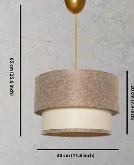 Lustr Tubol - Beige