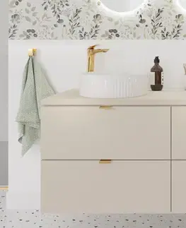 ArtCom Deska pod umyvadlo DALIA Cashmere | béžová Typ: Deska 120 cm / 89-120-46