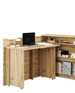 Dig-net nábytek Posuvný stůl Lenart WORK CONCEPT CW-01L | levá Barva: Bílá