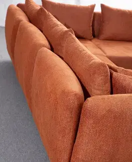 Rohová sedací souprava Floransa - Orange