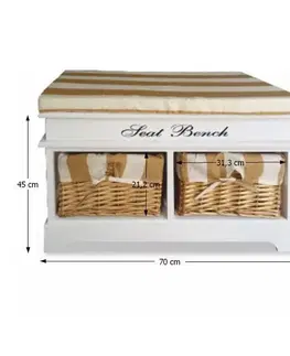 Lavice s polštářem SEAT BENCH 4 Tempo Kondela