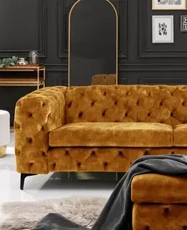 Chesterfield taburet ZETHOS Dekorhome