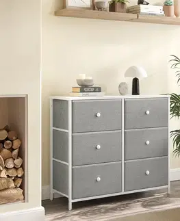 Komoda E1032 GREY, 80 cm, L