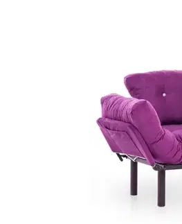 Křeslo ušák Nitta Single - Purple