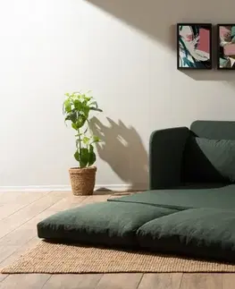 Dvoumístná rozkládací pohovka Saga XL 2-Seater - Green