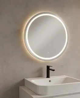 Nástěnné zrcadlo CIRCOLO LINE LED