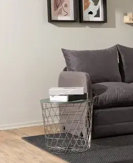 Dvoumístná rozkládací pohovka Saga 2-Seater - Grey