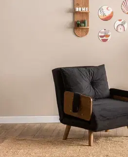 Rozkládací křeslo Cosmo Single - Black