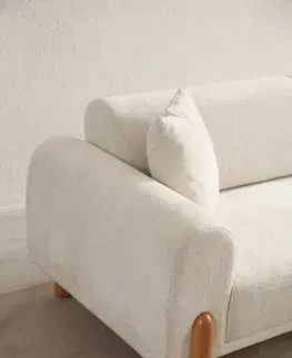 Trojmístná rozkládací pohovka Lyke 3 Seater - Cream