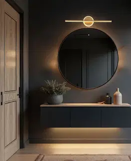 BATUTA 1 lampa kinkiet drewniany 10W LED 3000K klosz biały