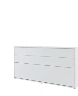 Dig-net nábytek Sklápěcí postel Lenart BED CONCEPT BC-06 bílá | 90 x 200 cm