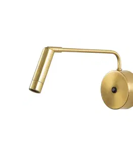 Nástěnné svítidlo Ugur - 6041, zlatá