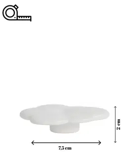 Decorative Handle Cloud Handle - White