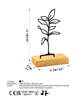 Dekorativní předmět Sapling - Black