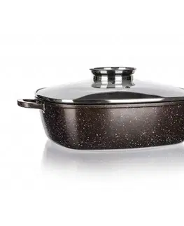 Banquet Pekáč s nepřilnavým povrchem PREMIUM Dark Brown 28 x 28 x 8 cm