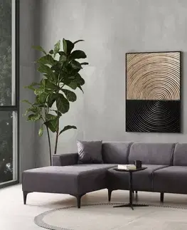 Rohová sedací souprava New Petra L Corner - Anthracite