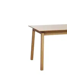 Estila Rozkládací jídelní stůl Arken, světlý dub, 190–290 cm