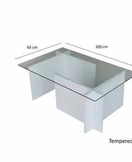 Konferenční stolek Eescape White