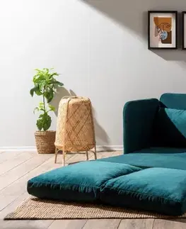 Dvoumístná rozkládací pohovka Saga 2-Seater - Petrol Green