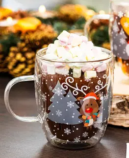 4Home Termo sklenice Mug Santa Hot&Cool 270 ml, 2 ks