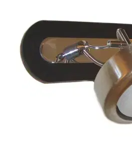 Nástěnná lampa 2X9W GX53 saténová/wenge EARTH