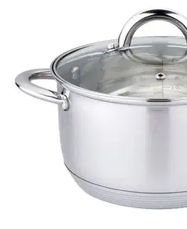 PROHOME - Hrnec nerezový 18cm s poklicí
