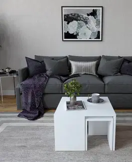 Sada konferenčních stolků Ortanca - White