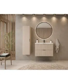 Elvisia Skříňka pod umyvadlo FLOW Cashmere 80 2S | 80 cm