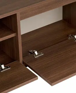 Televizní stolek Damiano Walnut