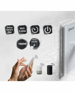 Tellur WiFi Smart Spínač, 2 porty, 1800 W, 10 A., bílý