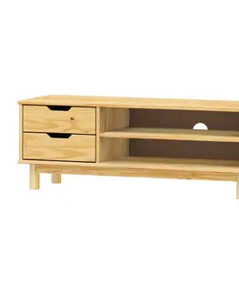 TV stolek 2 zásuvky BONITO 2 lak