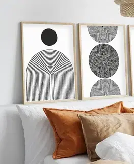 Dekorativní rámovaný obraz z MDF (3 kusy) Huhu163 - 50 x 70