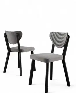 Sada židlí (6 kusů) Arfe - Grey, Black