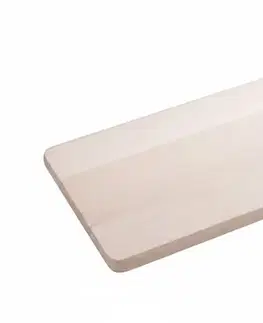 PROHOME - Prkénko dřevo 32x14cm s ručkou