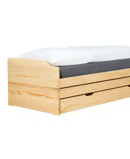 Postel s výsuvnými přistýlkami FLOPY Tempo Kondela