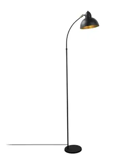 Stojací lampa Varzan - 10855, černá
