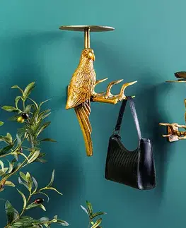 Nástěnný věšák 2 ks BIRD Dekorhome