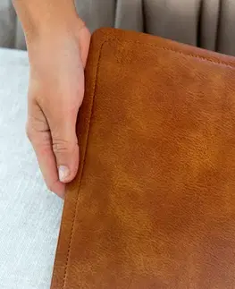 Hnědé obdélníkové prostírání z PVC — Elements Ambiente - 593933