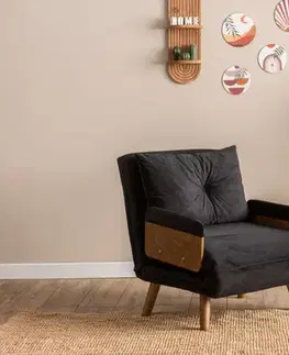 Rozkládací křeslo Cosmo Single - Black