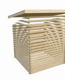 Dřevěný zahradní domek BASTRUP 3 Lanitplast