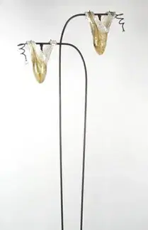 Dvojitá stojací lampa Patina 2 Magma