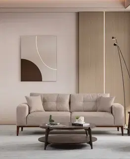 Trojmístná rozkládací pohovka Sinor 3 Seater - Beige