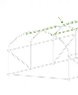 Zahradní fóliovník HG 2,5x4m