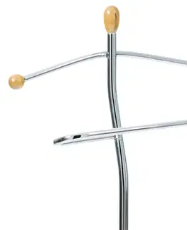 Němý sluha 82646 NAT chrom/dub, 118 cm