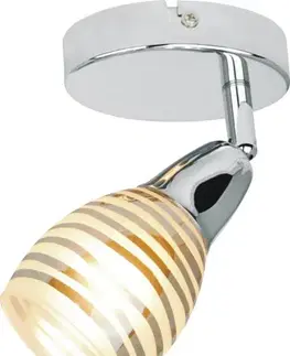 Nástěnná lampa 1X10W E14 LED chrom JUBILAT