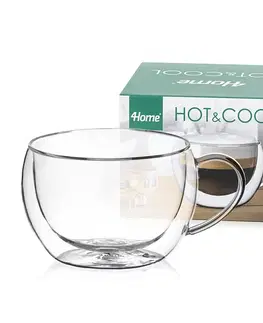 4Home Termo sklenice Big cappuccino Hot&Cool 500 ml, 1 ks