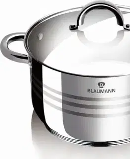 BLAUMANN - Hrnec a poklice skleněná 20cm Gourmet