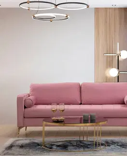 Trojmístná pohovka Rome - Rose