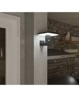Panlux Venkovní nástěnné LED svítidlo Bari N antracit, IP54, 10 W